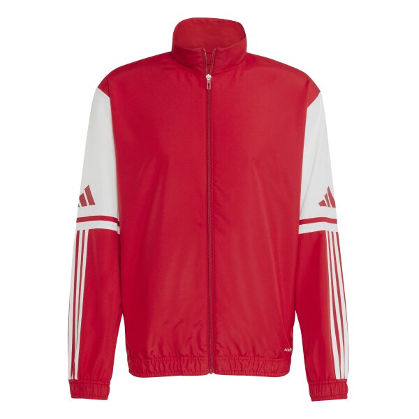 adidas Squadra 25 Präsentationsjacke Herren - rot/weiß - 3XL