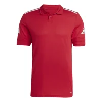 adidas Squadra 25 Cotton Poloshirt Herren - rot/weiß