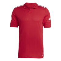 adidas Squadra 25 Cotton Poloshirt Herren - rot/weiß
