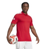 adidas Squadra 25 Cotton Poloshirt Herren - rot/weiß