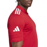 adidas Squadra 25 Cotton Poloshirt Herren - rot/weiß