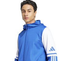 adidas Squadra 25 Full-Zip Hoodie Herren - blau/weiß