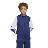 adidas Squadra 25 Full-Zip Hoodie Kinder - navy/weiß