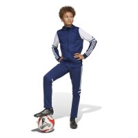 adidas Squadra 25 Full-Zip Hoodie Kinder - navy/weiß