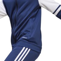 adidas Squadra 25 Full-Zip Hoodie Kinder - navy/weiß