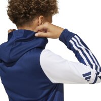 adidas Squadra 25 Full-Zip Hoodie Kinder - navy/weiß
