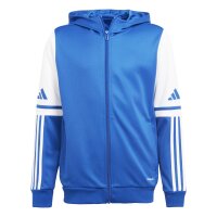 adidas Squadra 25 Full-Zip Hoodie Kinder - blau/weiß