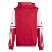 adidas Squadra 25 Sweat Hoodie Kinder - rot/weiß