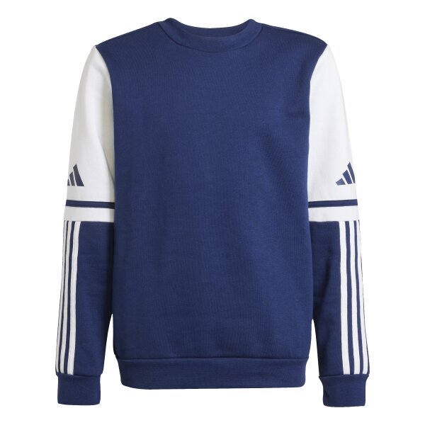 adidas Squadra 25 Crew Sweatshirt Kinder - navy/weiß - 140 - Farbe: blau