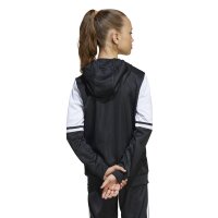 adidas Squadra 25 Full-Zip Hoodie Kinder - schwarz/weiß