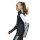 adidas Squadra 25 Full-Zip Hoodie Kinder - schwarz/weiß