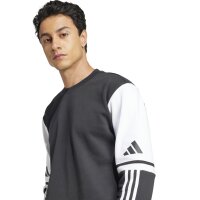 adidas Squadra 25 Crew Sweatshirt Herren - schwarz/weiß