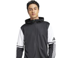 adidas Squadra 25 Full-Zip Hoodie Herren - schwarz/weiß