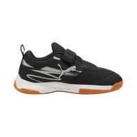 Puma Varion II Hallenschuhe Kinder - schwarz/silber - 31