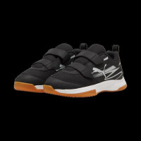 Puma Varion II Hallenschuhe Kinder - schwarz/silber - 31
