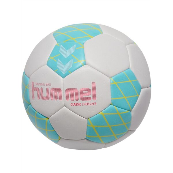 hummel Hmlclassic Energizer Handball - off white/light blue/yellow