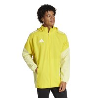 adidas Tiro 25 Competition Allwetterjacke Herren - gelb/weiß