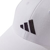 adidas New Logo Baseball Cap - weiß