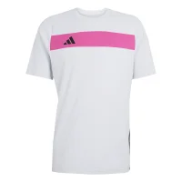 adidas Tiro 25 Essentials Trikot Herren - weiß/pink/schwarz