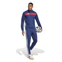 adidas Tiro 25 Essentials Trainingsanzug Herren - navy/weiß/rot