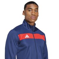 adidas Tiro 25 Essentials Trainingsanzug Herren - navy/weiß/rot