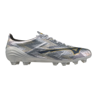 Mizuno Alpha II Pro FG Fußballschuh Herren - silber/gold/schwarz