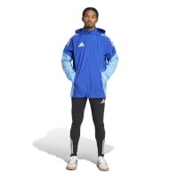 adidas Tiro 25 Competition Allwetterjacke Herren - blau/weiß