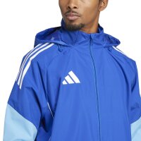 adidas Tiro 25 Competition Allwetterjacke Herren - blau/weiß