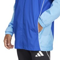 adidas Tiro 25 Competition Allwetterjacke Herren - blau/weiß