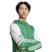 adidas Squadra 25 Full-Zip Hoodie Herren - grün/weiß