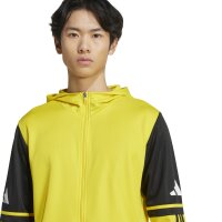 adidas Squadra 25 Full-Zip Hoodie Herren - gelb/schwarz