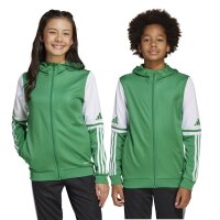 adidas Squadra 25 Full-Zip Hoodie Kinder - grün/weiß