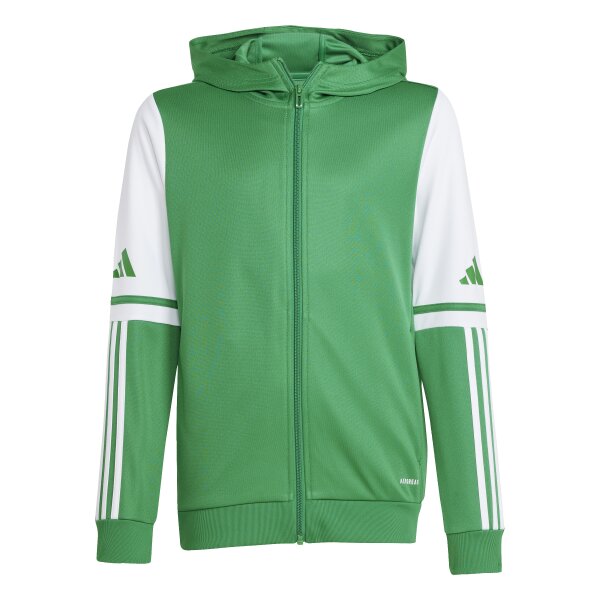 adidas Squadra 25 Full-Zip Hoodie Kinder - grün/weiß - 128