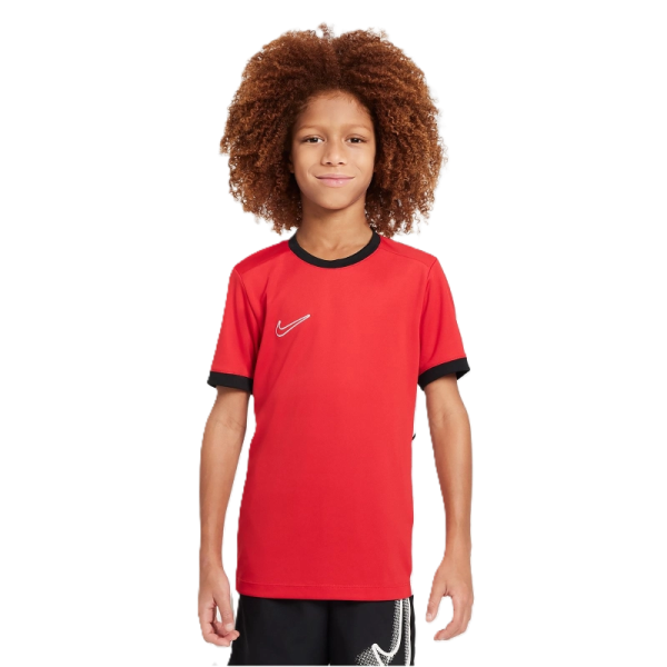 Nike Academy 25 T-Shirt Kinder - rot/schwarz/weiß