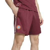 adidas FC Bayern München Terrace Icons Shorts Herren - rot/weiß - S