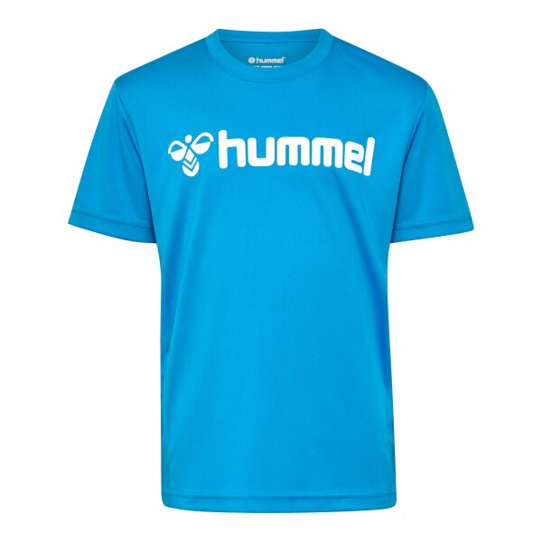 hummel Hmllogo Trikot S/S Kinder - diva blue - 152
