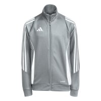 adidas Tiro 24 Trainingsjacke Kinder - grau/weiß