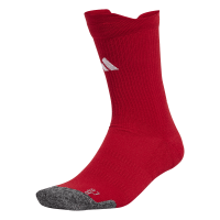 adidas Football Cushioned Performance Crew Socken - rot/grau-40-42