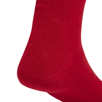 adidas Football Cushioned Performance Crew Socken - rot/grau-40-42