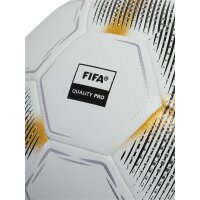 hummel Hmlprecision Match Fußball - white/black/gold