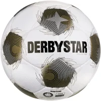 Derbystar Brillant APS v25 Fußball - weiss/gold/silber
