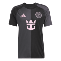 adidas Inter Miami CF Away 25/26 Messi Trikot Herren - schwarz/pink-L