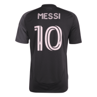 adidas Inter Miami CF Away 25/26 Messi Trikot Herren - schwarz/pink-L