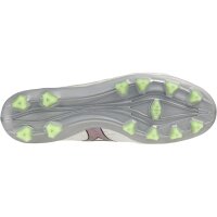 Mizuno Alpha II Pro FG Fußballschuhe Unisex - silber/grün/schwarz/lila