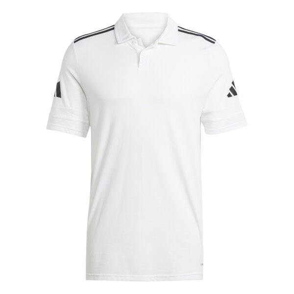 adidas Squadra 25 Poloshirt Herren - weiß/schwarz