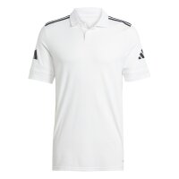 adidas Squadra 25 Poloshirt Herren - weiß/schwarz