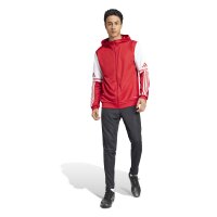 adidas Squadra 25 Full-Zip Hoodie Herren - rot/weiß