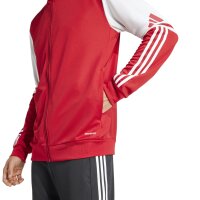 adidas Squadra 25 Full-Zip Hoodie Herren - rot/weiß