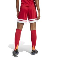 adidas Squadra 25 Shorts Damen - rot/weiß