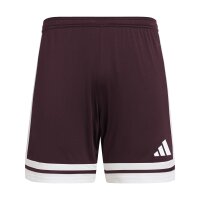 adidas Squadra 25 Shorts Herren - dunkelrot/weiß